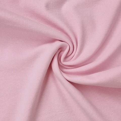 Baumwoll Bündchen rosa