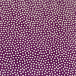 Baumwolle dotty violett
