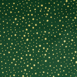 Baumwolle grüne Sterne