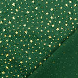 Baumwolle grüne Sterne