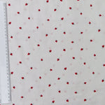 Baumwolle Poplin Erdebeeren