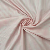 Baumwolle rosa weiß gestreift