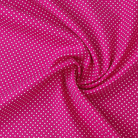 Baumwolle pink dot