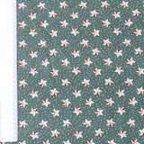 Baumwolle Poplin grüne Sterne