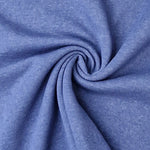 Wintersweat Melange jeansblau