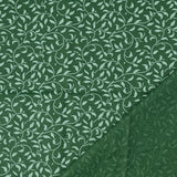 Baumwolle Cretonne Ranken grün