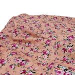 Baumwolle pink flowers