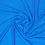 Viskose elastic Jersey blau