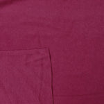 Feinstrick Jersey Melange burgund